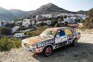 L'art grec sur la voiture allemande