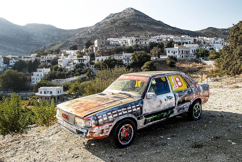 L'art grec sur la voiture allemande par Ronnie Reul