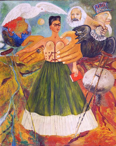 Frida, Marxism will give health to the sick, 1954 by Atelier Liesjes