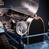 Bugatti Type 35 B Supercharged 1927, moteur 8 cylindres de 2,3 litres sur Thomas Boudewijn