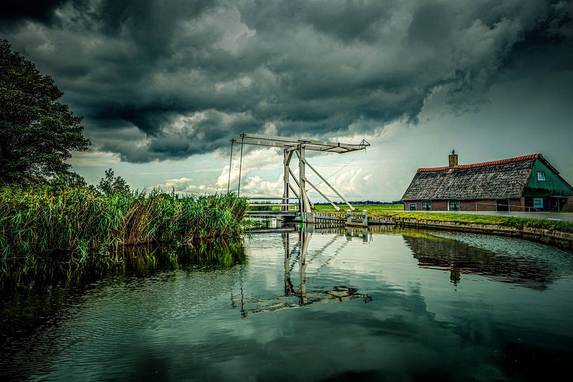 Wipbrug in Spanbroek van peterheinspictures