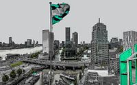 Rotterdam vanaf het Witte Huis van Rene Ladenius Digital Art thumbnail