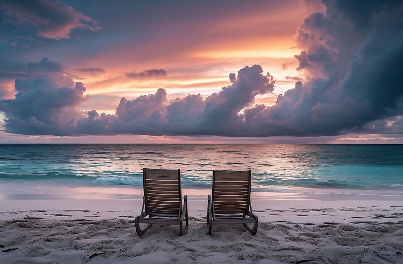 Ästhetik am Strand von fernlichtsicht