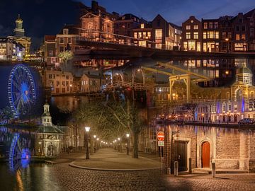 Avond in Leiden van Patrick Herzberg