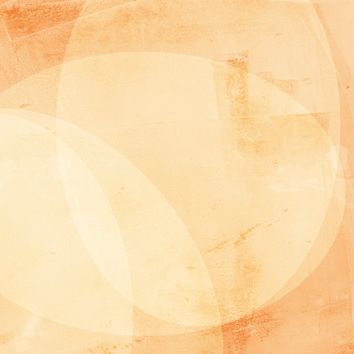 Set van 2 stralende abstracte vormen in licht terracotta en wit nr. 2