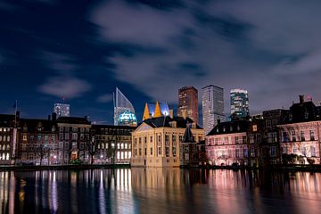 Den Haag in de avond van Samantha Rorijs