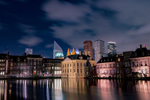 La Haye dans la soirée