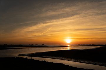 Coucher de soleil sur E Jansen