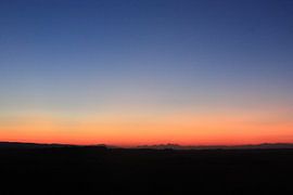 später Sonnenuntergang