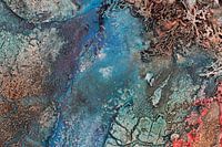 Farbenfrohe Wasserlandschaft