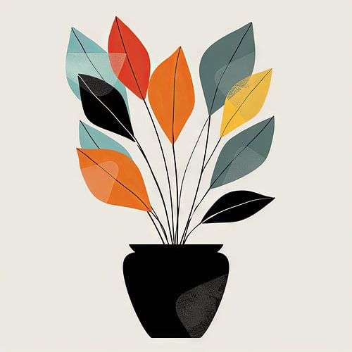 Minimalistische planten