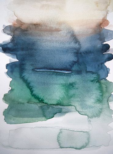 Aquarelle abstraite I