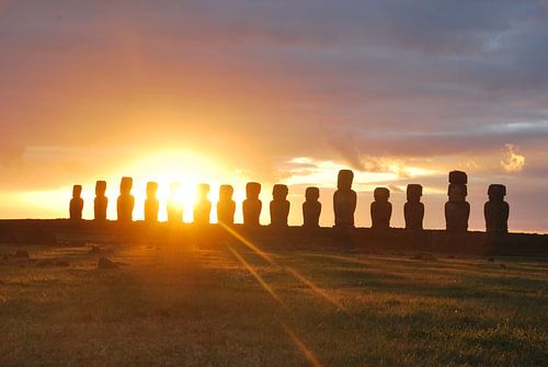 Zonsopkomst op Paaseiland