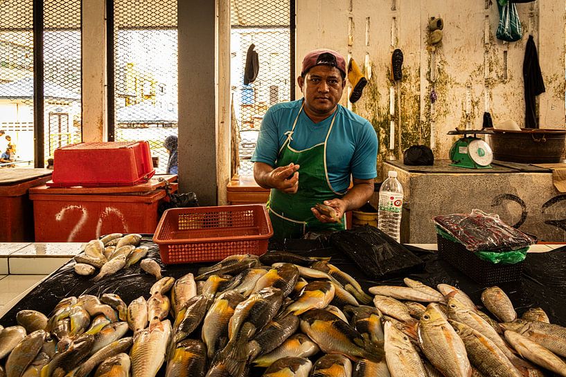 Fish market, Semporna, Malaysia by Travel Tips and Stories