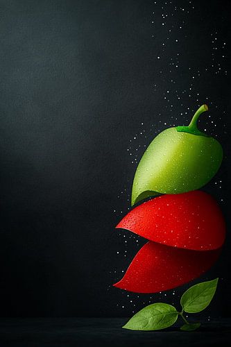 Refresh Your Meal with These Crunchy and Sweet Red and Green Peppers
