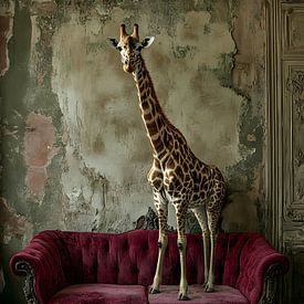 Reaching for the sky – Giraffe by Petra Dreiling-Schewe