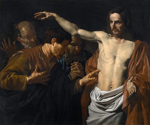 De ongelovigheid van St. Thomas, Matthias Stom