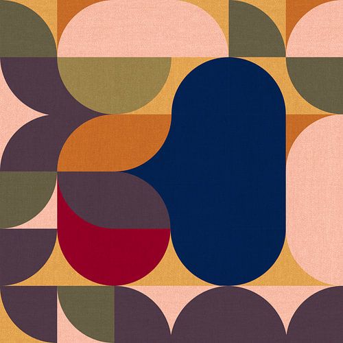 Modern Scandinavisch Abstractie Organisch