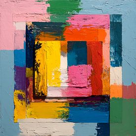 Square Blues van Harry Hadders Design