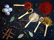 Cheerful palette with spices . Cheerful palette with spices. by Saskia Dingemans Awarded Photographer thumbnail