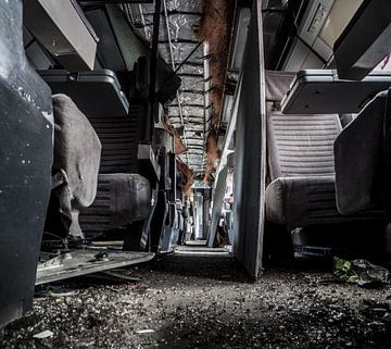 Verlaten Eurostar-trein (Urbex) von Willem van den Berge