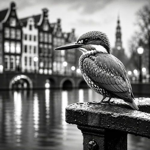 IJsvogel in Amsterdam