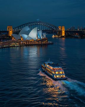 Sydney de nuit sur fernlichtsicht