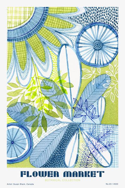 Flower Market No. 23 by Susan Black by The Artcircle