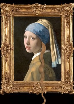 Girl with a Pearl Earring- Wer befreit mich? von Gisela