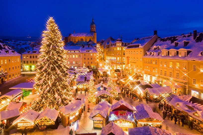 Weihnachtsmarkt von Sylvio Dittrich
