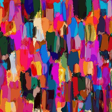 Colorful Vibes van Harry Hadders