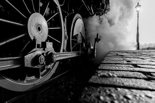 Een ochtend bij de Veluwse Stoomtrein Maatschappij, een serie van 5