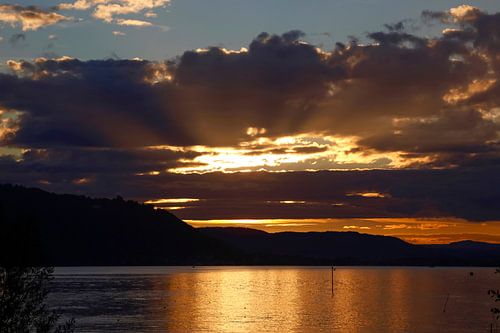 Himmel über dem schönen Bodensee