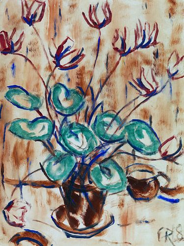 Cyclamen, Christian Rohlfs - 1918
