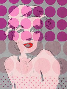 Marilyn with dots von Gabi Hampe