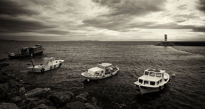 Fishing boats on the Bosphorus by Caught By Light