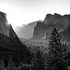 Zonsopgang in Yosemite Valley van Thomas Klinder