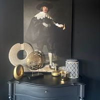 Photo de nos clients: Marten Soolmans par Rembrandt van Rijn, sur toile