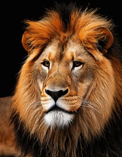 Löwe lauern von Mustafa Kurnaz