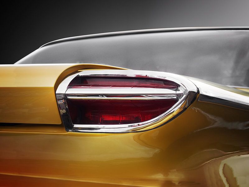 American classic car 1960 Super 88 Rear detail by Beate Gube