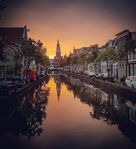Alkmaar in de avond