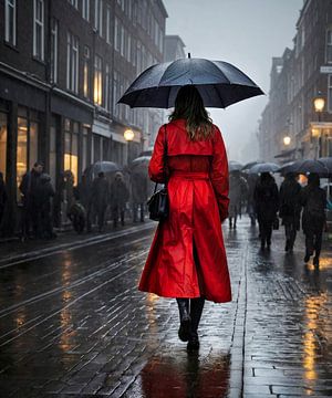 Rain in Red
