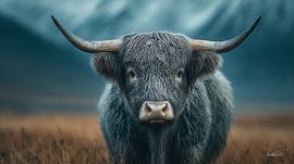 Scotch Highlander / Scotch Highlander Kalb von Gelissen Artworks