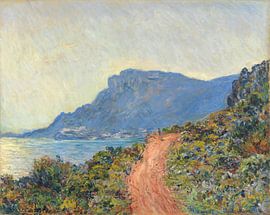 La Corniche near Monaco, Claude Monet