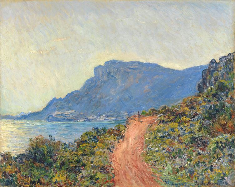 La Corniche near Monaco, Claude Monet by Schilders Gilde