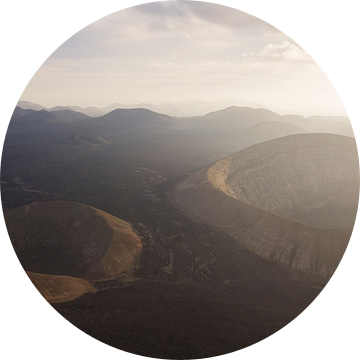 Caldera Blanca op Lanzarote van Tomas Grootveld