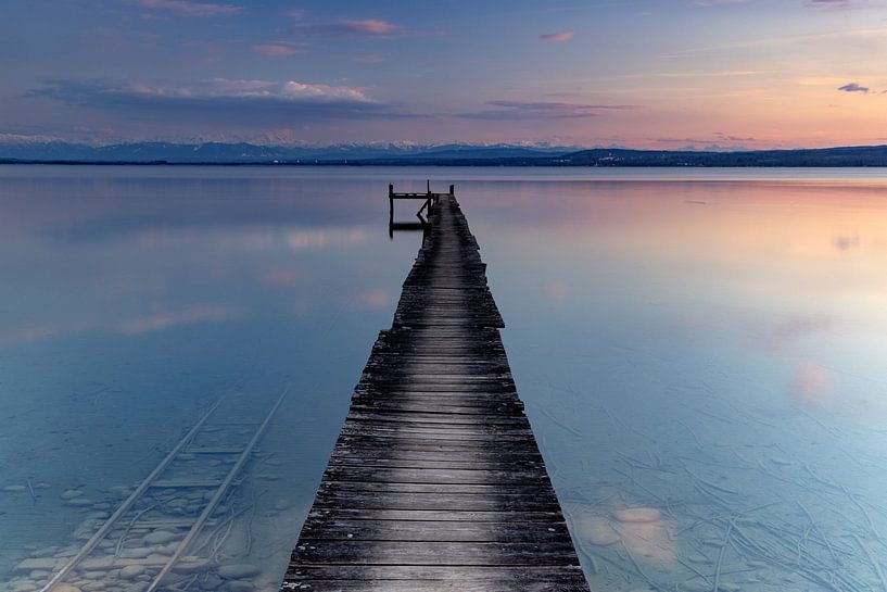Evening mood at the Ammersee by Andreas Müller