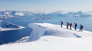 Lyngen Alpen von Menno Boermans