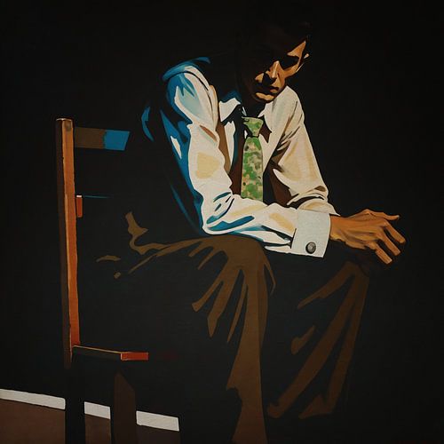 The man watching you from the shadows