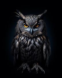 Portrait d'une chouette